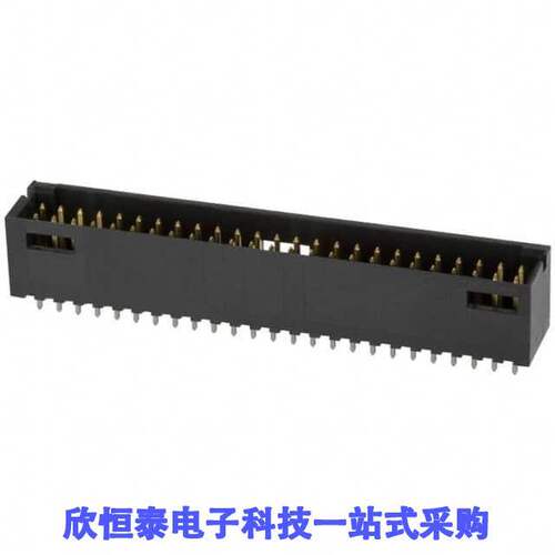 2-102618-3连接器 《 CONN HEADER VERT 50POS 2.54MM    》