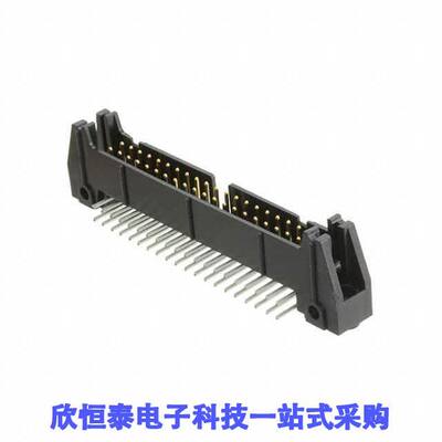3432-5002连接器 《 CONN HEADER R/A 40POS 2.54MM    》