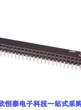 5-534204-1连接器 《 CONN RCPT 50POS 0.1 GOLD PCB R/A    》