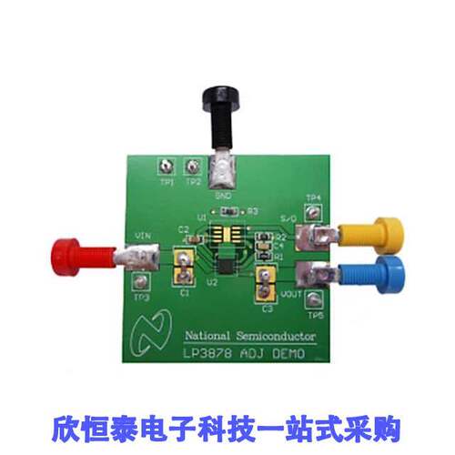 LP3878-ADJEVAL/NOPB开发板 《 BOARD EVAL FOR LP3878-ADJ    》