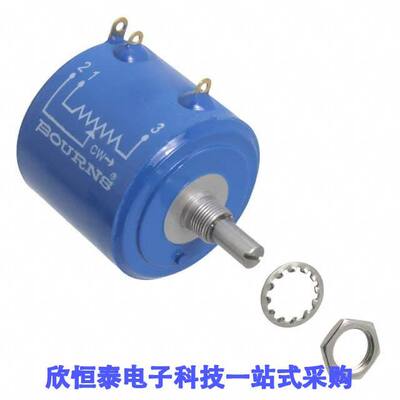 3400S-1-103L电位计 《 POT 10K OHM 5W WIREWOUND LINEAR    》