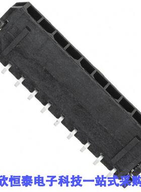 0436501013连接器 《 CONN HEADER SMD R/A 10POS 3MM    》