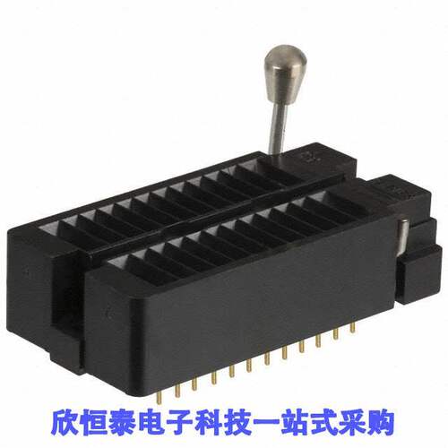 24-6554-11连接器 《 CONN IC DIP SO【ET ZIF 24POS GLD    》