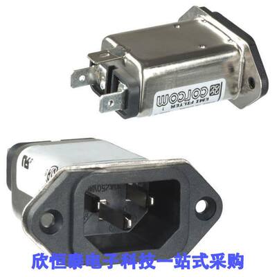 6609008-2连接器 《 PWR ENT RCPT IEC320-C14 PANEL QC    》