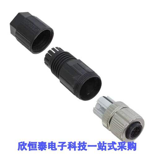 1424655连接器 《 CONN 4POS SKT M12 A-CODED    》