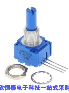 91A1A-B28-E13L电位计 《 POT PLASTIC LINEAR 1 WATT 5K    》