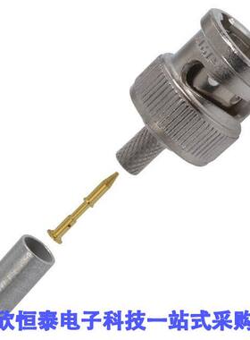 5413589-3连接器 《 CONN BNC PLUG STR 75 OHM CRIMP    》