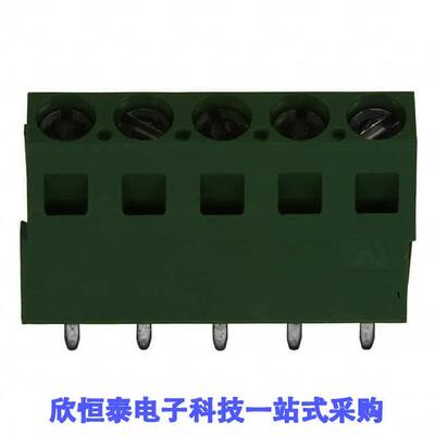 282847-5连接器 《 TERM BLO【 5POS 35DEG 5.08MM PCB    》