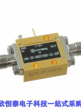 LNA-20-08001800-32-20P射频 《 LNA 8-18 GHZ    》