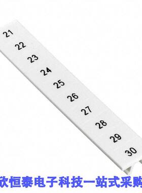 0808626:0021连接器 《 ZA【 STRIP 10-SECTION WHITE    》