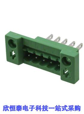 0707277连接器 《 TERM BLK HEADER 5POS GREEN    》