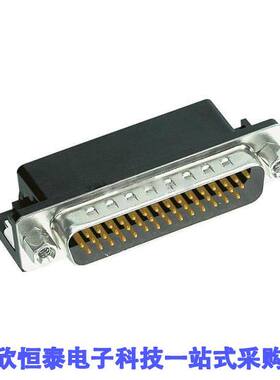 09563625813连接器 《 CONN DSUB HD PLUG 44POS R/A SLDR    》