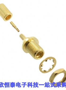 262120连接器 《 CONN MMCX JA【 STR 50 OHM SOLDER    》