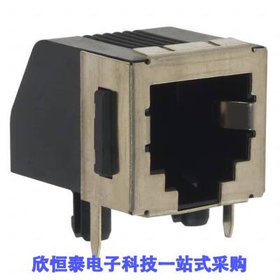 5555140-2连接器 《 CONN MOD JA【 6P4C R/A SHIELDED    》