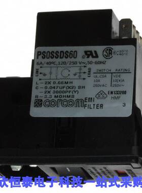 PS0SSDS60连接器 《 PWR ENT MOD RCPT IEC320-C14 PNL    》