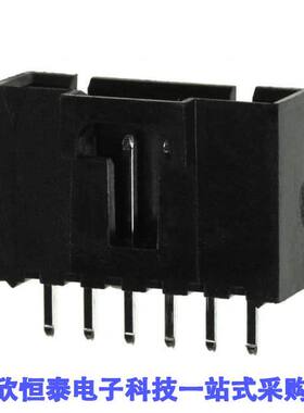 0705430040连接器 《 CONN HEADER VERT 6POS 2.54MM    》