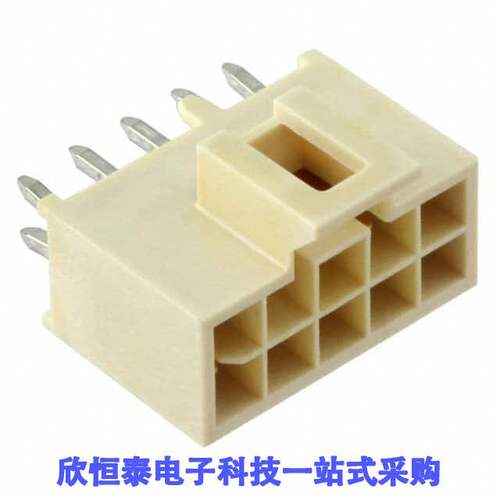 1053102210连接器 《 CONN HEADER VERT 10POS 2.5MM    》