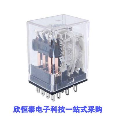 R12-17D3-48继电器 《 RELAY-4PDT 3AMP 48VDC    》