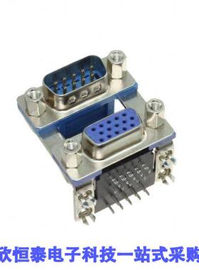 1-1775210-1连接器 《 CONN D-SUB PLUG/RCPT 9/15POS R/A    》