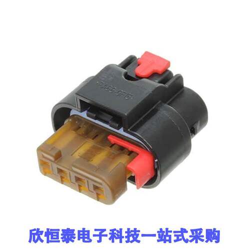 1-1456426-6连接器 《 CONN RCPT HSG 4POS 4.00MM    》