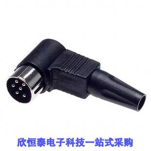 SDR-60连接器 《 CONN PLUG MALE DIN 6P SOLDER    》