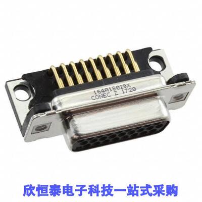 164A18029X连接器 《 CONN DSUB HD RCPT 26POS R/A SLDR    》