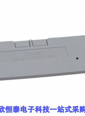 3208184连接器 《 CONN TERM BLK END PLATE GRAY    》
