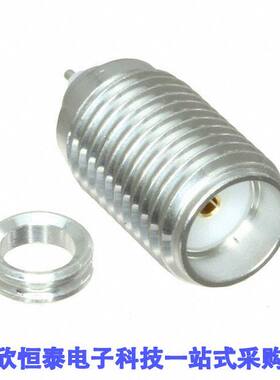 1053182-1连接器 《 CONN SMA RCPT STR 50 OHM SOLDER    》