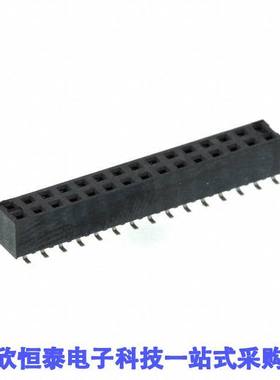 0791091014连接器 《 CONN RCPT 30POS 0.079 GOLD SMD    》