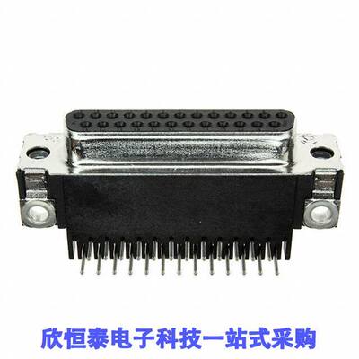 5745992-3连接器 《 CONN D-SUB RCPT 25POS R/A SOLDER    》