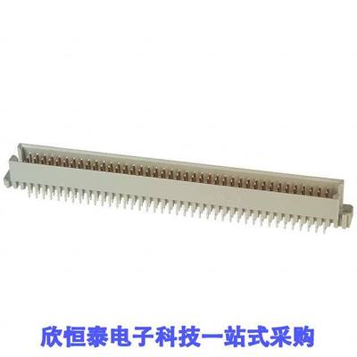 650919-5连接器 《 CONN DIN PLUG 120POS PCB GOLD    》