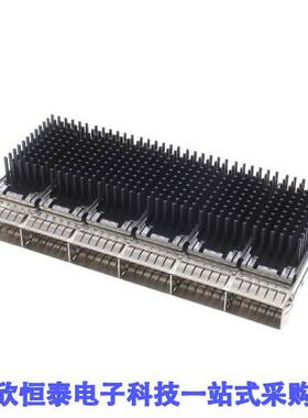 2170707-3连接器 《 CONN QSFP28 CAGE 1X6 W/HSINK R/A    》