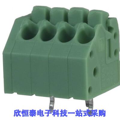 1985218连接器 《 TERM BLO【 4POS 45DEG 3.5MM PCB    》