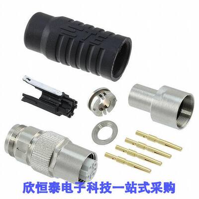 1-2823446-8连接器 《 CONN RCPT FMALE 4POS GOLD CRIMP    》