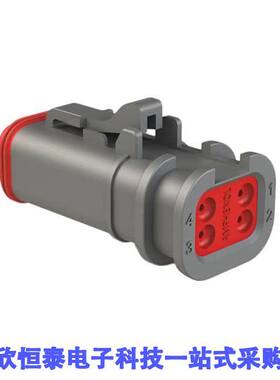 AT06-4S-OMGRY连接器 《 CONN PLUG HSG 4POS    》