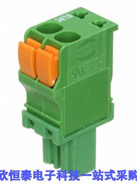 14310214102000连接器 《 TERM BLO【 PLUG 2POS STR 3.5MM    》
