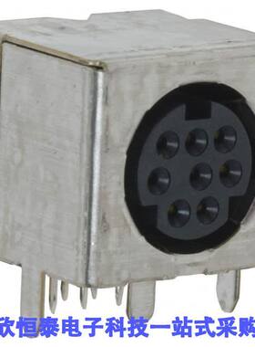 5749267-1连接器 《 CONN RCPT FMALE MINI DIN 8P SLDR    》