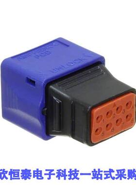 SQR822100连接器 《 CONN PLUG 8POS 22AWG    》