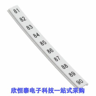 0808697:0081连接器 《 FLAT ZA【 MARK STRIP PRINT VERT    》