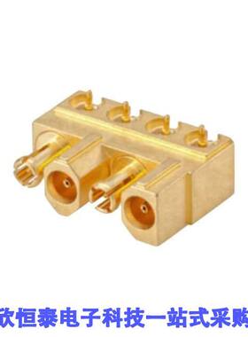 23C21E-40ML5连接器 《 CONN MINICOAX 4PORT RA 50OHM SMD    》