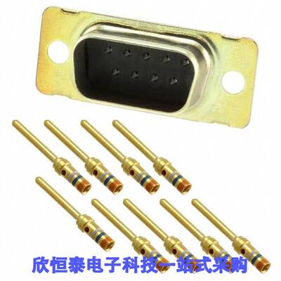 1757819-6连接器 《 CONN D-SUB PLUG 9POS CRIMP    》