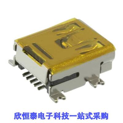 65100516121连接器 《 CONN RCPT USB2.0 MINI B SMD R/A    》