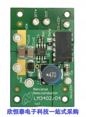 LM3404MREVAL/LM3404MRX/NOPB/LM3405AEVAL/NOPB