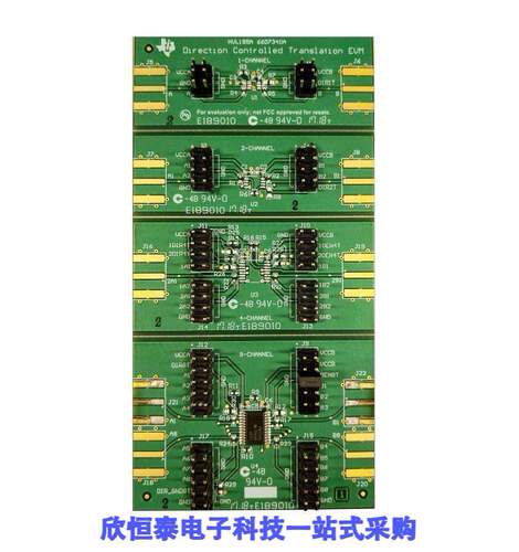 SN74AXC8T245EVM开发板 《 EVAL BOARD FOR SN74AXC8T245    》