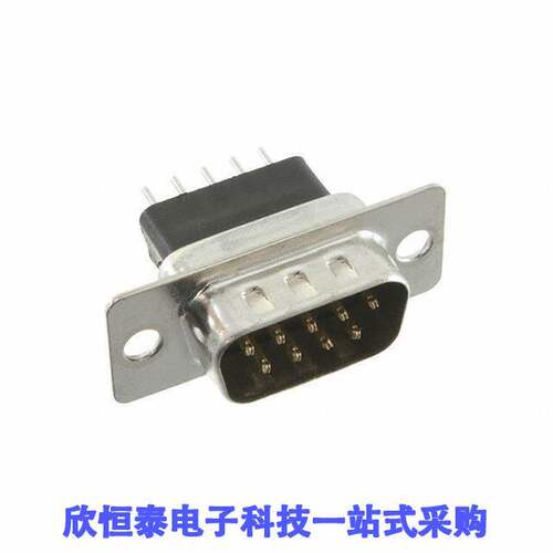 DE09-PE-1连接器 《 D-SUB HI PROFILE PCB 9 WAY PLUG    》