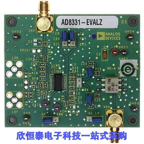 AD8331-EVALZ开发板 《 BOARD EVAL FOR AD8331    》