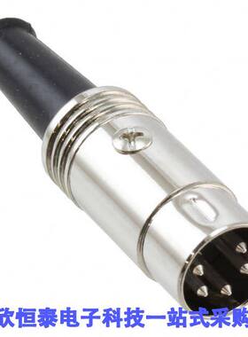 12BL5MX连接器 《 CONN PLUG MALE DIN 5POS SOLDER    》