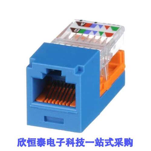 CJ588BUY连接器 《 CATEGORY 5E, RJ45, LEADFRAME, 8-    》