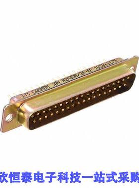 M24308/24-4F连接器 《 CONN DSUB PLUG 37POS PNL MNT SLD    》