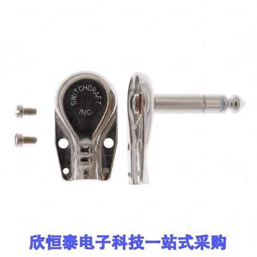 238X连接器 《 CONN PLUG STEREO 6.35MM RA 3COND    》